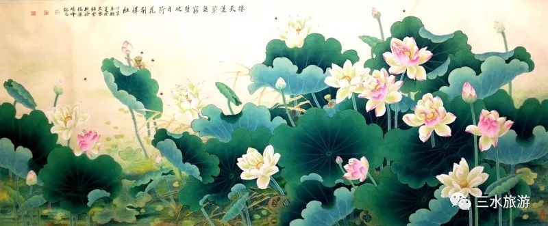 11月4日荷花画革新里程碑，新篇诞生与深远影响
