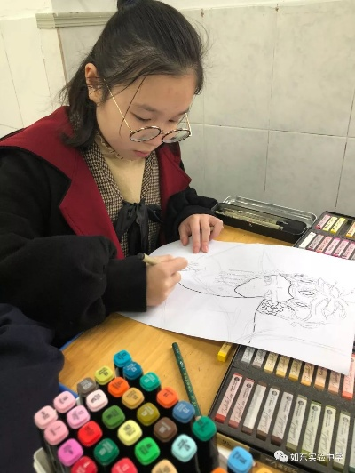 中学绘画新星璀璨闪耀，绘画比赛精彩瞬间一网打尽！