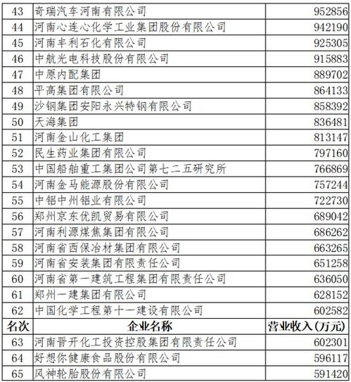 河南落实集团，河南省集团公司排名 