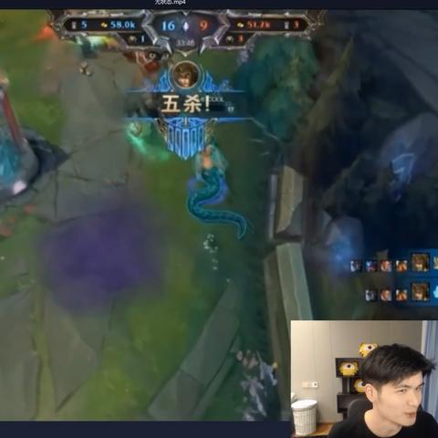 Faker比赛五杀，电竞巅峰瞬间
